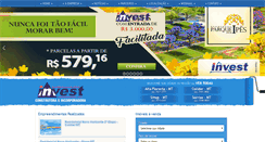 Desktop Screenshot of investloteamentos.com.br